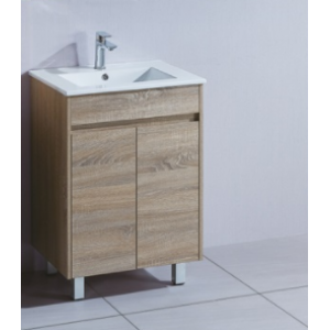 SHY05-P1 PVC 600 Free Standing Vanity Cabinet Only